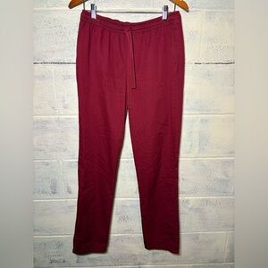 Jaanuu Burgundy Scrub Pants size Medium